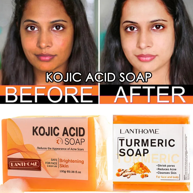 Acid kojic and Turmeric Soap