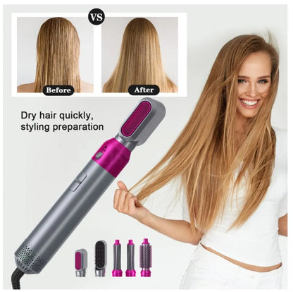 Professional 5 in 1 hair dryer